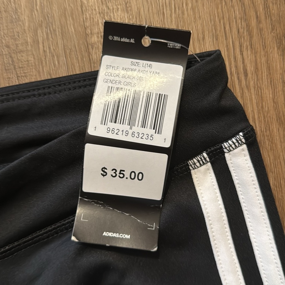 Adidas Leggings Size Large NWT - Picture 6 of 8